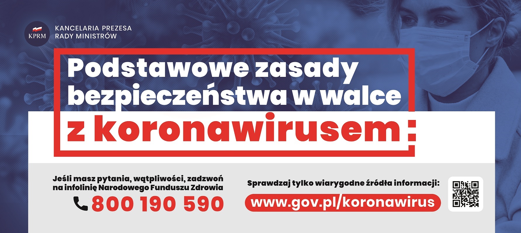 Podstawowe zasady bezpieczeństwa w walce z koronawirusem